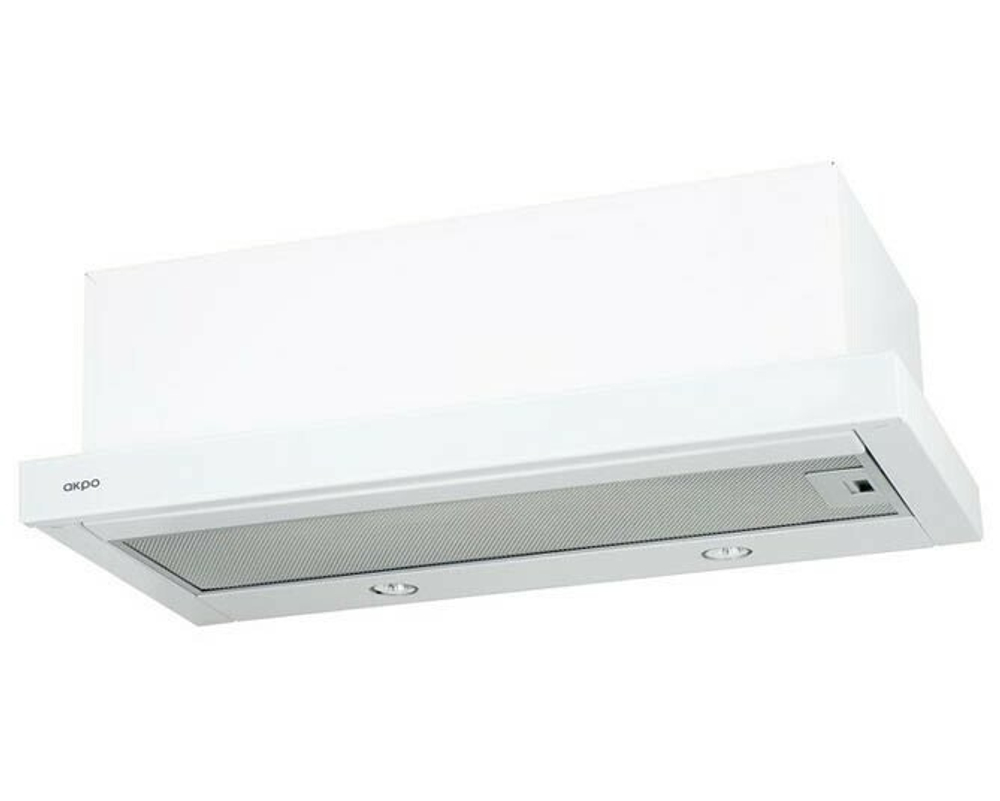 ВСТРАИВАЕМАЯ ВЫТЯЖКА AKPO  WK-7 Light eco glass 60 см. белый
