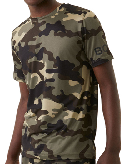 Футболка для мальчика теннисная Björn Borg T-shirt - camo