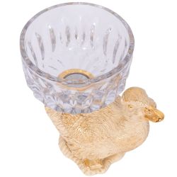 Фруктовница-конфетница Уточка Ханни Айвори