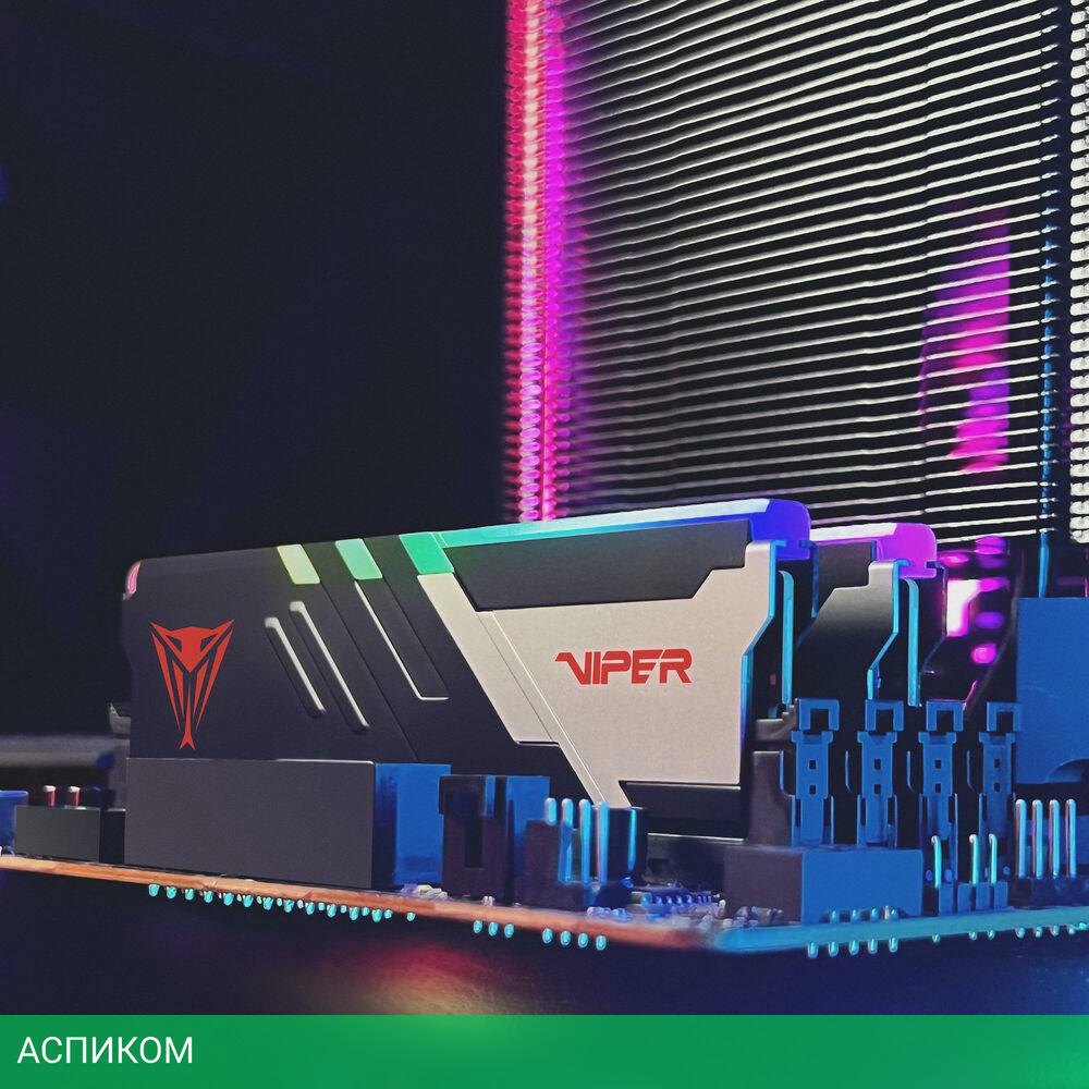 Оперативная память Patriot Viper Venom RGB 2x16GB DDR5 7400MHz (PVVR532G740C36K)