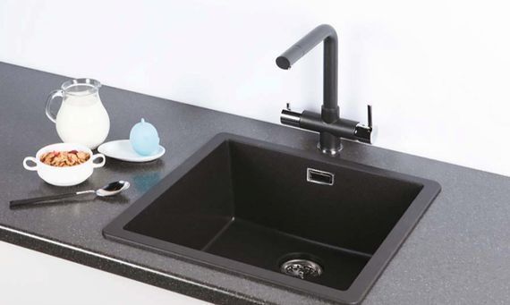 Мойка SCHOCK Greenwich 50 Cristadur 456х456 поларис