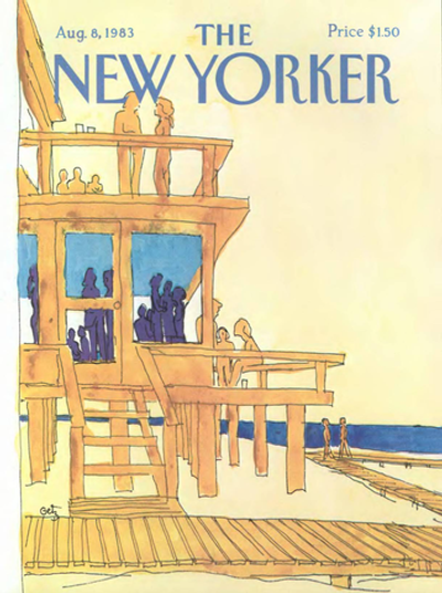Журнал The New Yorker 08-08-1983