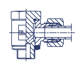 Соединение JE DL22 BSP 3/4 (в сборе)