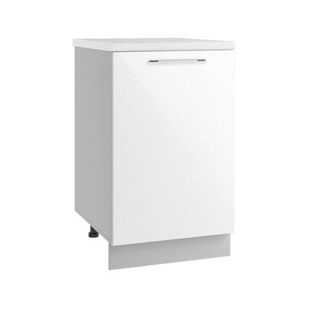 Кухня Модуль С 601 Олива Снег глянец