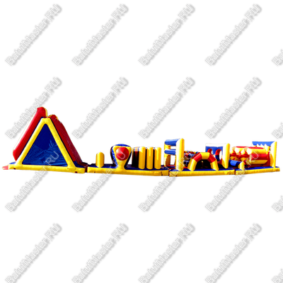 Надувная полоса препятствий "Веселые старты"