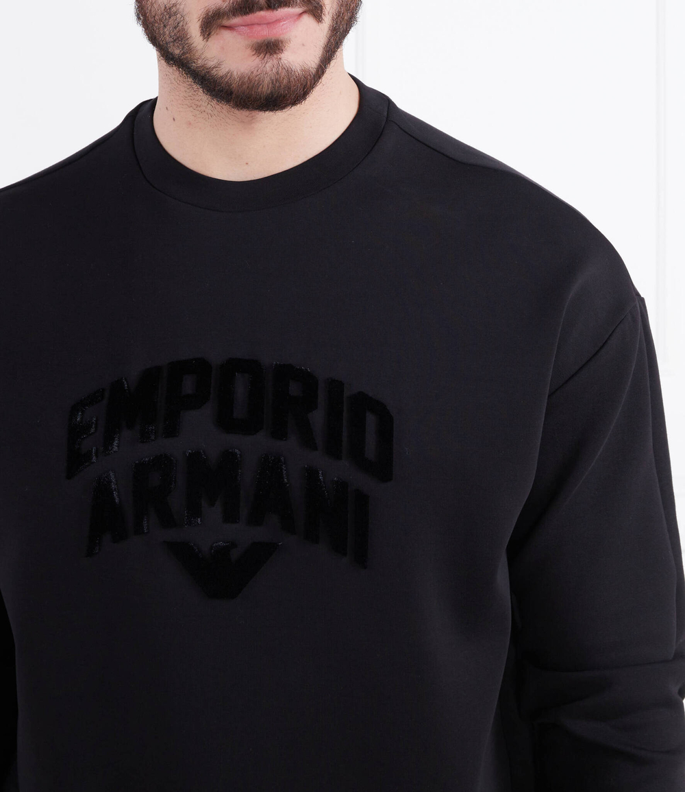 Худи Emporio Armani - черный(3R1MBE 1JHSZ)