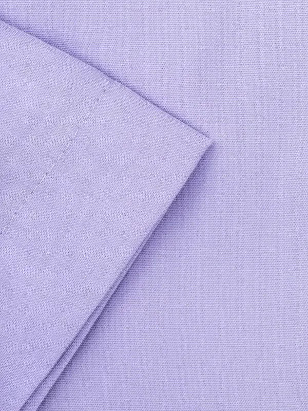 Рубашка приталенная SLIM FIT с коротким рукавом, лавандовая