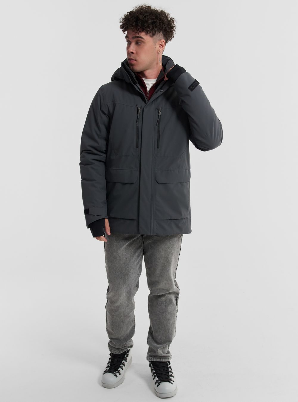 Куртка мужская SUGAN NORPPA серый гравий