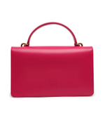 кожаная сумка-мессенджер love one Pinko - розовый(100072 A0F3)