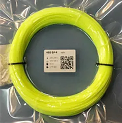 Фотография — Пластик для 3D-принтера Filamentarno ABS GF-4 лайм (50 м)