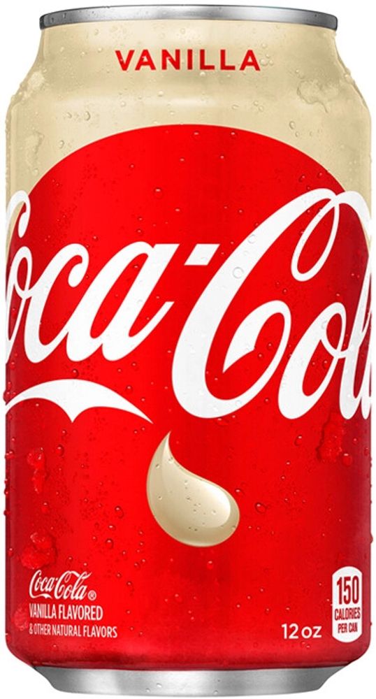 Газированный напиток Кока-Кола Ваниль / Coca-Cola Vanilla 0.355 - банка