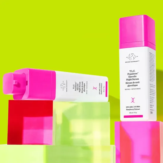 Drunk Elephant T.L.C. Framboos Glycolic Night Serum Гликоликовая ночная сыворотка