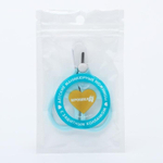 2849317 Ножницы детские безопасные, маникюрные, с чехлом, от 0 мес., цвет голубой