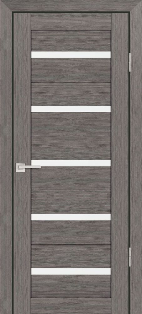 Дверь PS-07 / Цвет Грей Мелинга / белый сатинат / Двери PROFILO PORTE