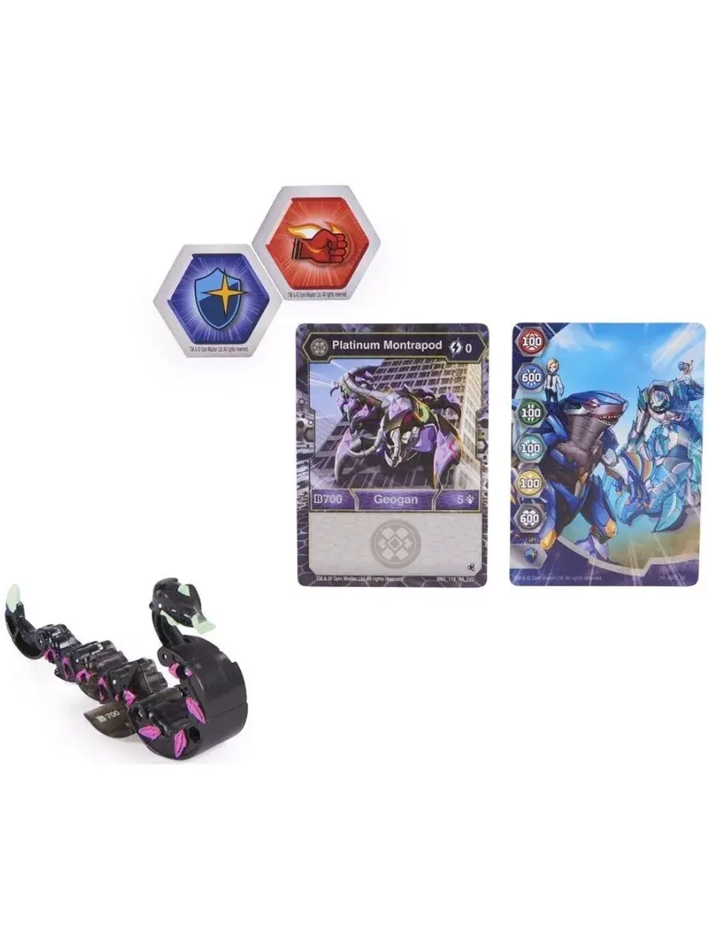 Игрушка трансформер Бакуган Evolutions Montrapod 20138066