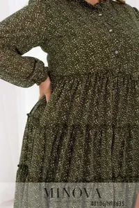 Платье 8635-хаки Minova
