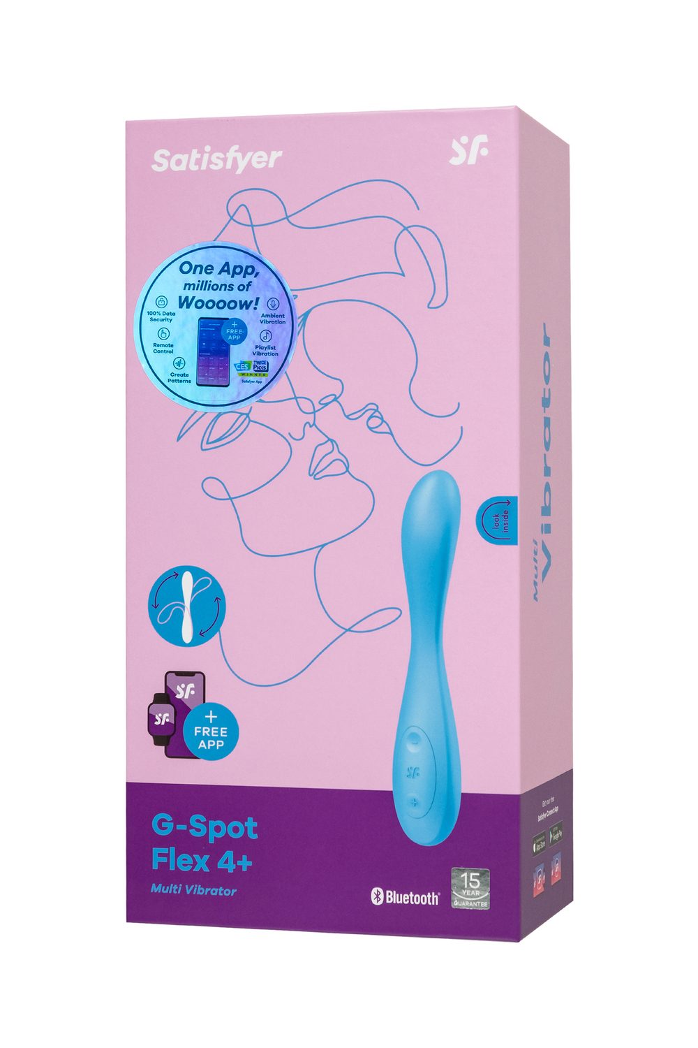 Многофункциональный вибратор для пар Satisfyer G-Spot Flex 4+