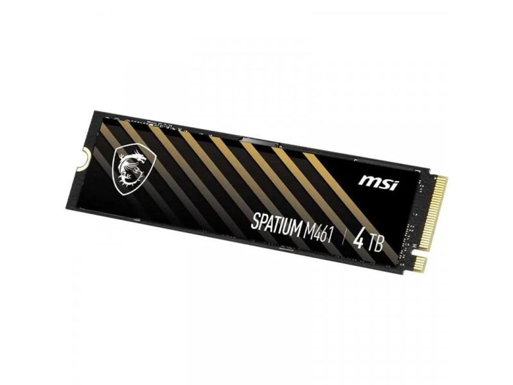 SSD накопитель MSI Spatium M461 4ТБ, M.2 2280, PCIe 4.0 x4 [S78-440R030-P83]