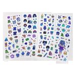 Набор наклеек "Стикерпак", ассорти, 8 листов, 200 наклеек, 110х175 мм, ПП