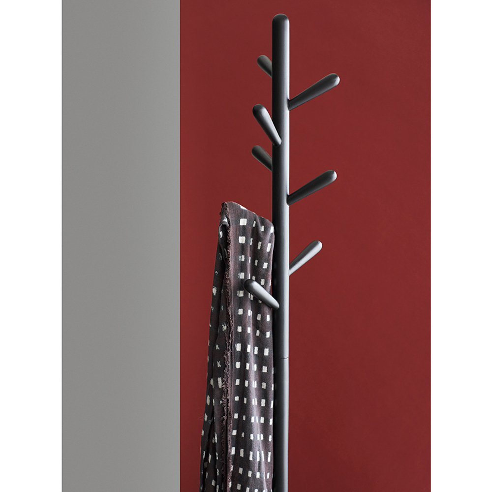 Вешалка напольная Droppe, черная