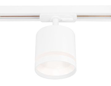 Трековый однофазный светильник со сменной лампой 1*GX53 GL5369 WH белый Track System Ambrella