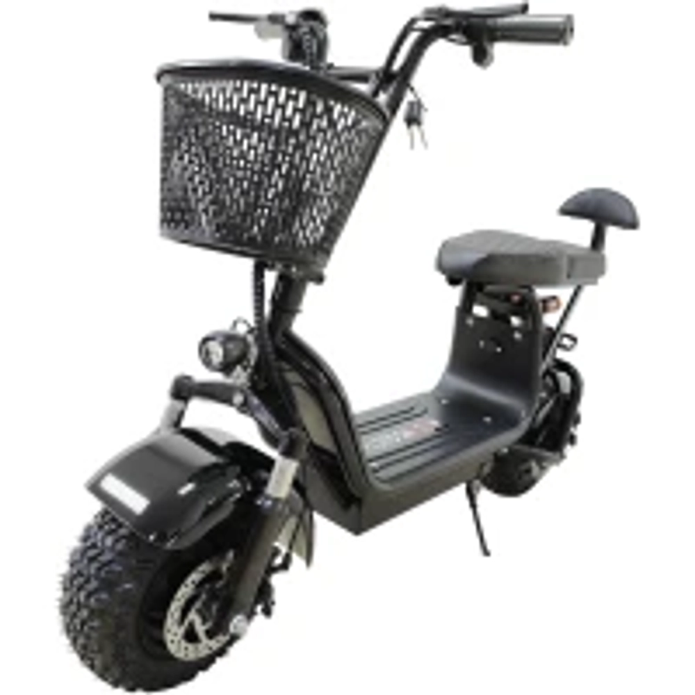 Электро мопед GreenCamel Тайфун 350 (48V 12Ah 350W) красный