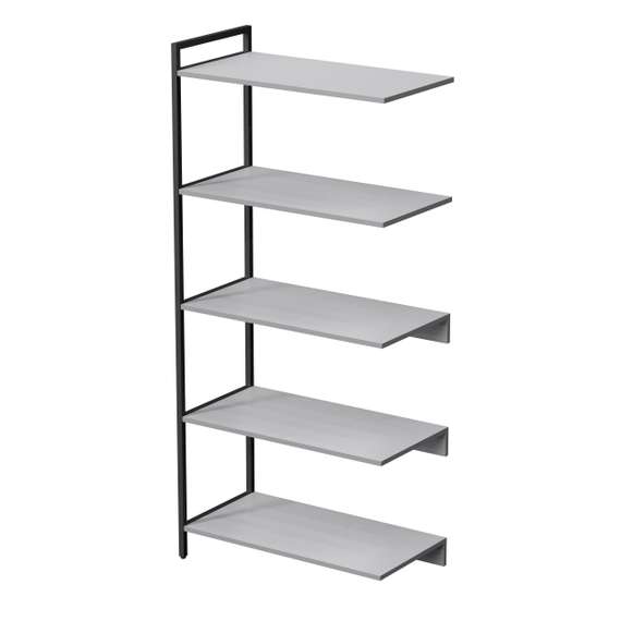 10СПС.5.800 Стеллаж промежуточный средний 5 полок, широкий (780*400*1704)