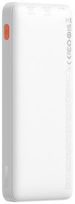 Внешний аккумулятор Baseus Airpow C+U 20W PPQD090002 10000 мАч белый