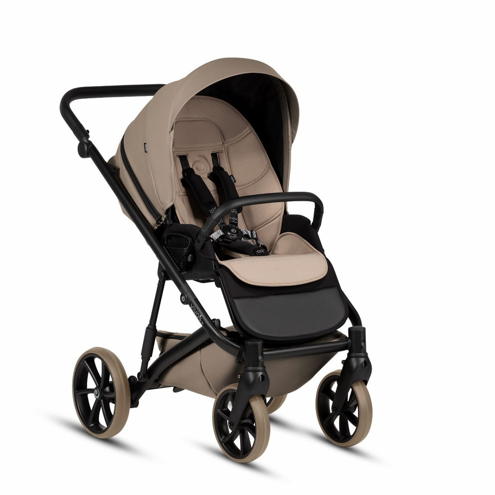 Tutis Коляска 2 в 1 VIVA 6+ Leather Cappuccino