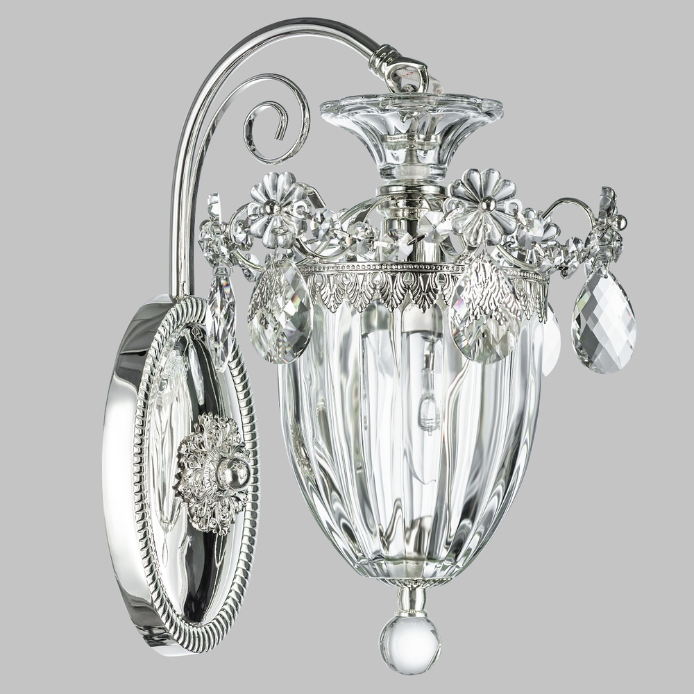 790614 Бра SCHON 1x60W E14 Серебро