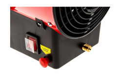 Газовая тепловая пушка РЕСАНТА ТГП-15000 без горелки (15 кВт) красный