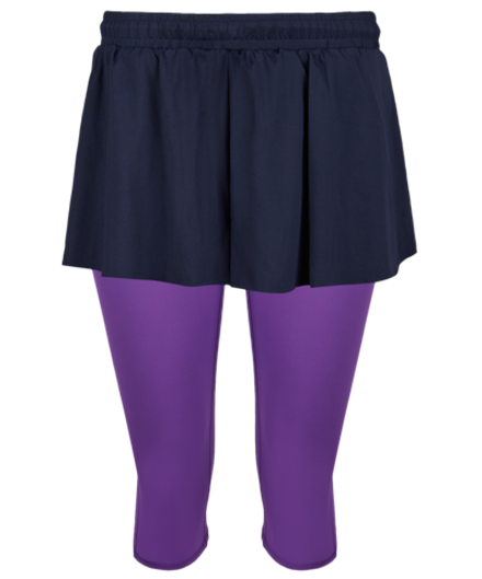 Шорты гимнастические Amanda Black/Purple, полиэстер, детский