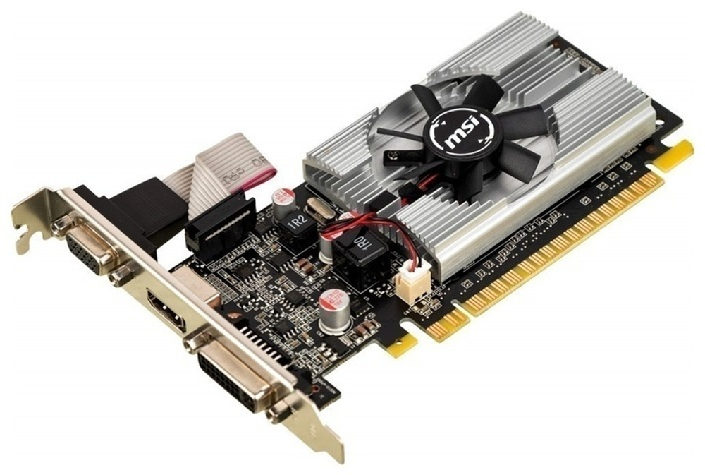Видеокарта MSI GeForce 210 LP N210-1GD3/LP 1GB