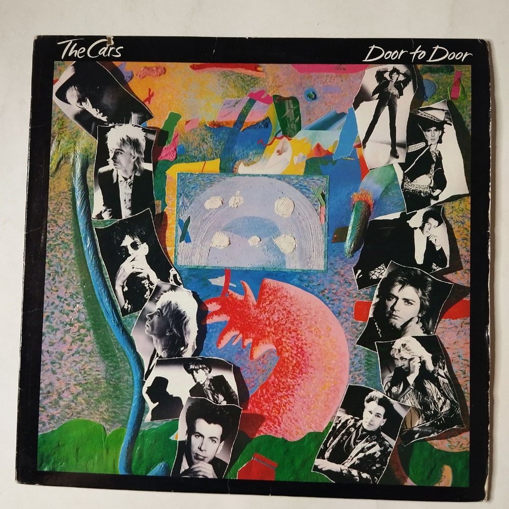 Винтажная виниловая пластинка LP The Cars Door To Door (USA 1987)