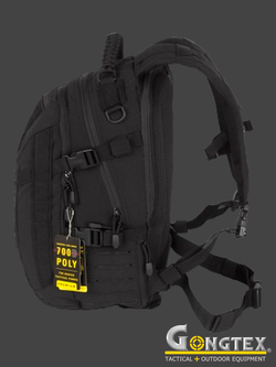 Рюкзак тактический Gongtex Mission Pack, 20 л (GB0424). Чёрный