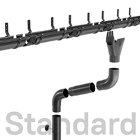 Комплект AVIATOR STANDARD 12 м (Темно-серый 7024)