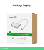 Конвертор сигнала UGREEN CM162-50505 Silver (50505)