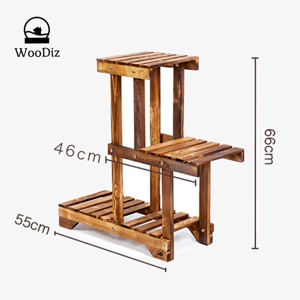 Подставка для цветов трех ярусная three tiers