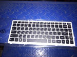 Клавиатура для ноутбука Lenovo U310 раскладка - русская, без подсветки, серая (25208425), оригинал