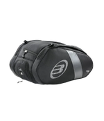 Сумка для падел Bullpadel Neuron Black 2025 Fede Chingotto, термокарманы и вентиляция