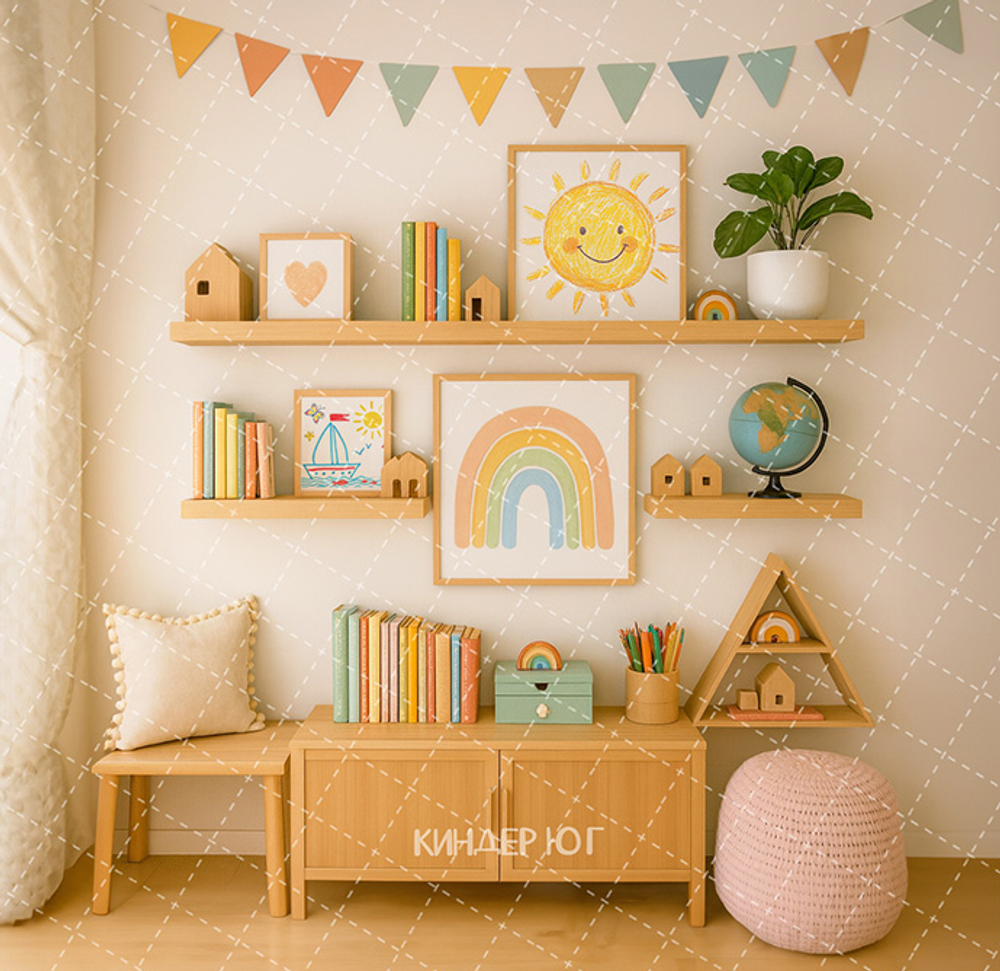 Фотофон "Игровая комната" арт. ФФ910-33