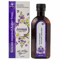 Бальзам медовый "Легочный с Иван-чаем", 250 мл., Алфит Плюс