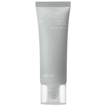Солнцезащитный крем с комплексом церамидов Celimax Dual Barrier Watery Sun Cream SPF50+PA++++