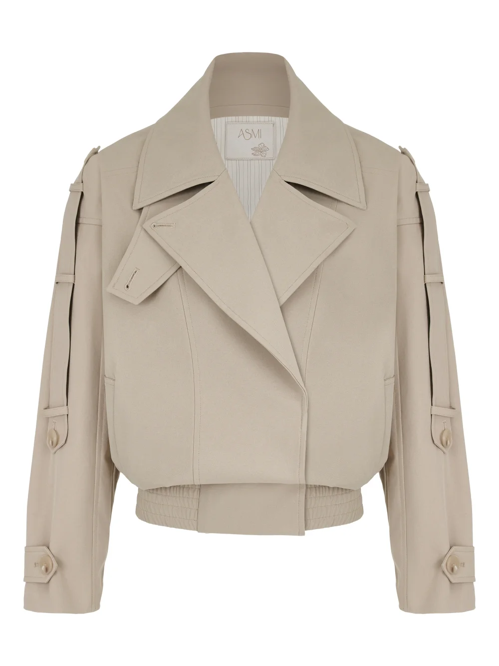 Тренч с накидкой Moss, Бежевый