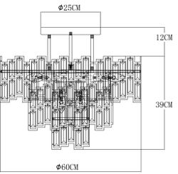 Потолочная люстра Arte Lamp