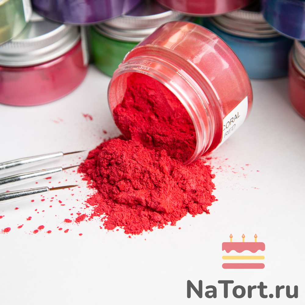 Краситель «Magic Cake Color» CORAL RED 10 гр