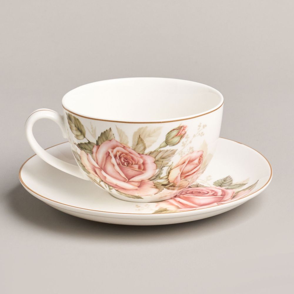 ЧАЙНЫЙ НАБОР LEFARD "КОРЕЙСКАЯ РОЗА" НА 6 ПЕР. 12 ПР. 300 МЛ (КОР=4НАБ.)