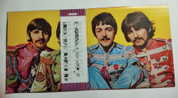 Винтажная виниловая пластинка LP The Beatles Sgt. Peppers Lonely Hearts Club Band (Japan 1976)