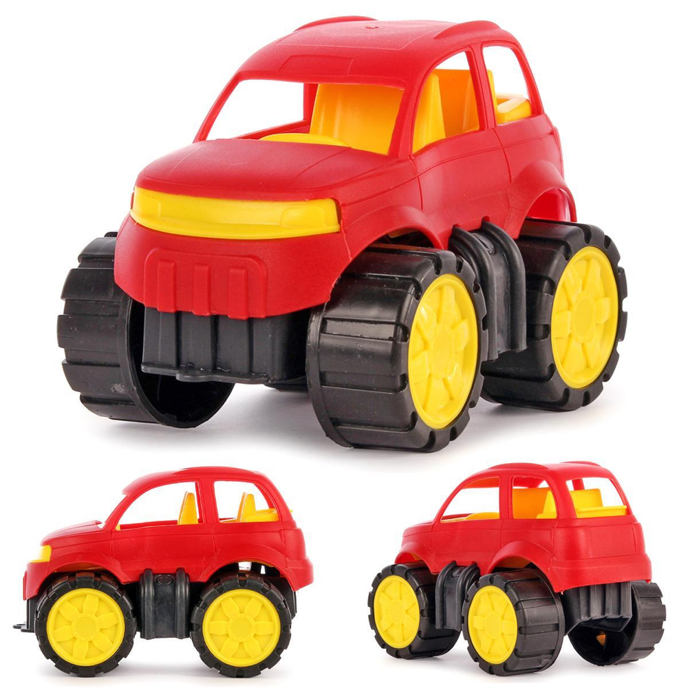 Пластмассовая игрушечная машина Джип маленкий (15*10*11 см), пакет