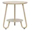 Столик журнальный Stian, Ø50 см, бежевый